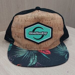 OneHockey Cork and Tropical Print Cap